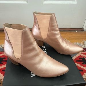 Society Amuse x Matisse Rose Gold Sass Boot